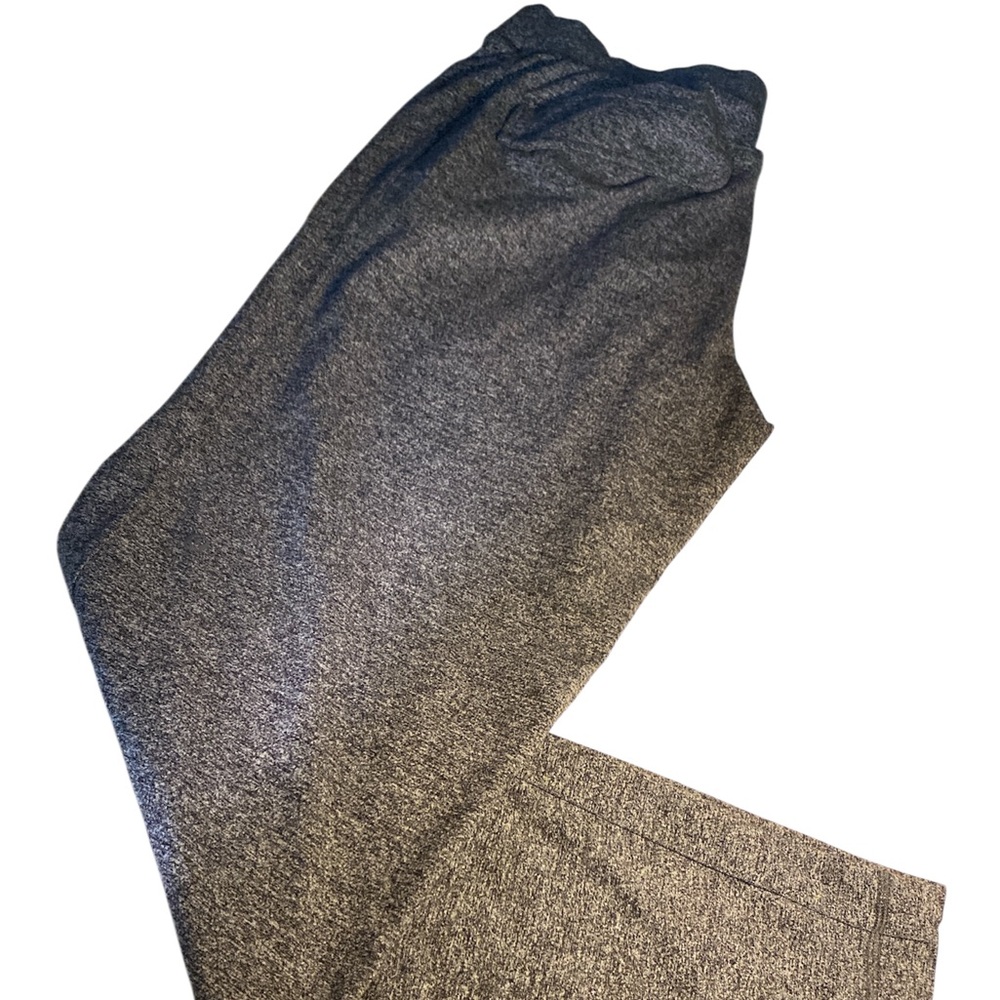 Lululemon  gray snap  pockets relaxed fit loose fitting pants size lg